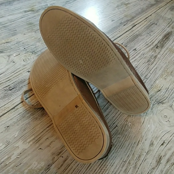 Jeffrey Campbell metallic boat shoes 7 - Picture 4 of 6